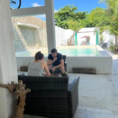 Tr-a4d De Doble Cerca Al Castillo De San Felipe Con Piscina, Aire Acondicionado Y Wifi Apartamento *